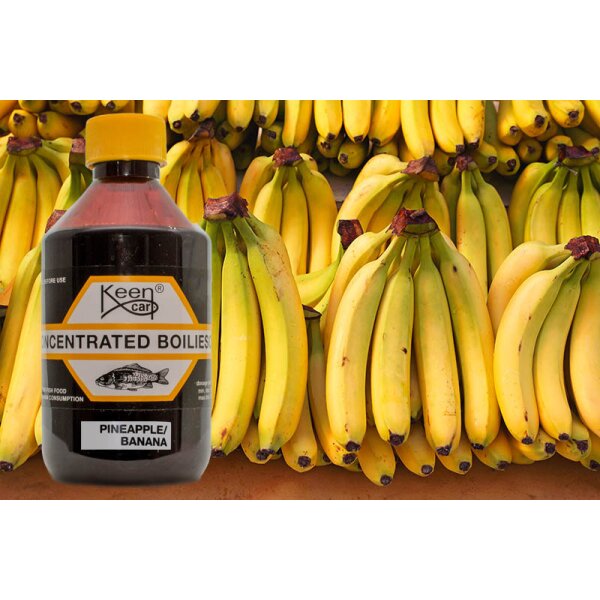 Keen Carp Boiliesoak Pineapple / Banana 250 ml.