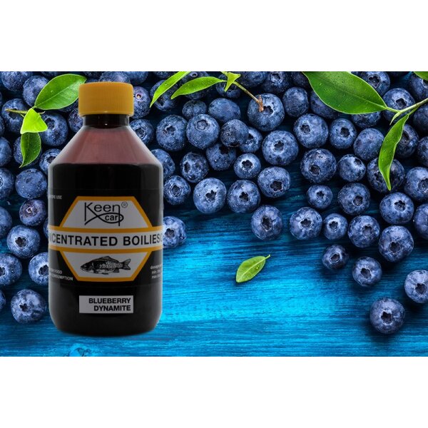 Keen Carp Boiliesoak Blueberry Dynamite 250 ml.