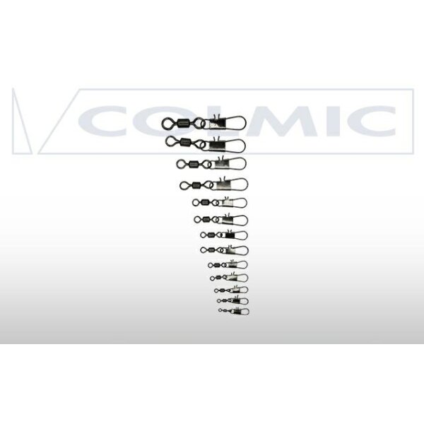 Colmic Rolling+Interlock Snap Gr.16 12St.