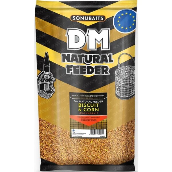 Sonubaits DM Natural Feeder Biscuit & Corn 1kg