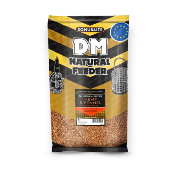 Sonubaits DM Natural Feeder Hemp & Fennel 1kg