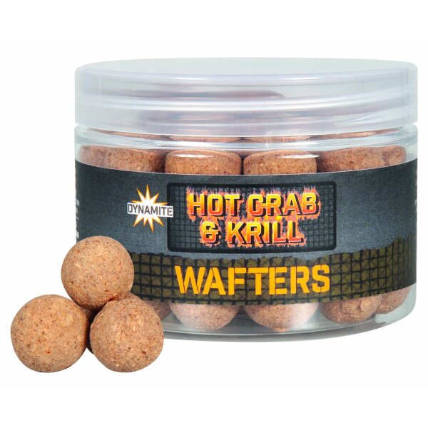 Dynamite Baits Hot Crab&Krill Wafters 15mm