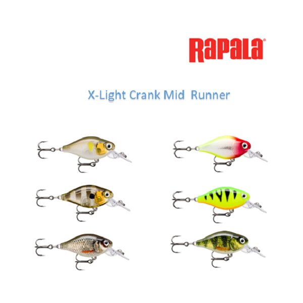 Rapala X-Light Crank Mid  Runner 3cm