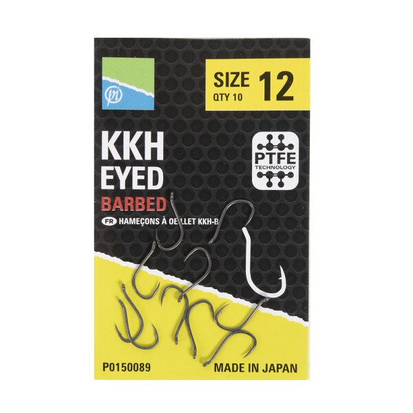 Preston KKH Eyed Barbed 10St.