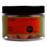 Avid Carp Red Spice Pop-Ups 14mm 50g