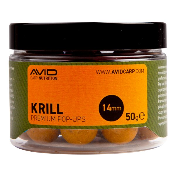 Avid Carp Krill Pop Ups 14mm 50g