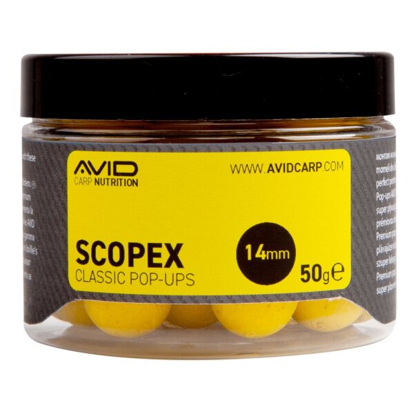 Avid Carp Scopex Pop Ups 14mm 50mm