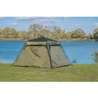Solar SP Quick-Up Shelter Green Mk II Karpfenzelt + Bodenplane