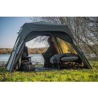 Solar SP Quick-Up Shelter Green Mk II Karpfenzelt + Bodenplane