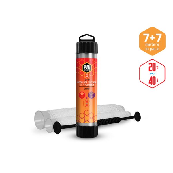 Delphin PVA n ́tastic Set 2in1 / 7 + 7m Strumpf 25+35mm langsam