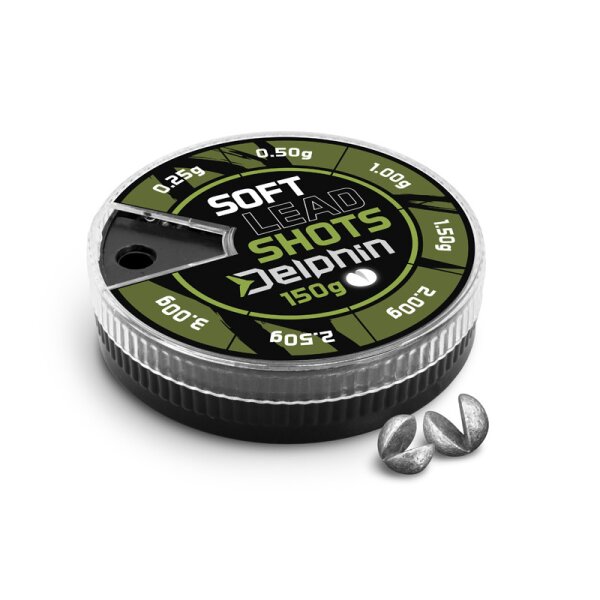Delphin Soft Klemmblei 150g 0,25-3,0g