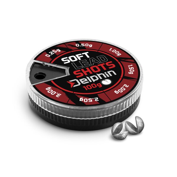 Delphin Soft Klemmblei 100g 0,1-2,5g