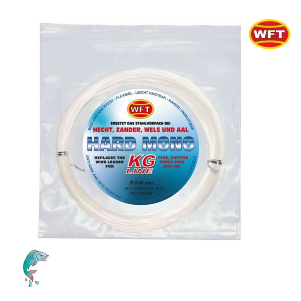 WFT Invisible Hard Mono 20m