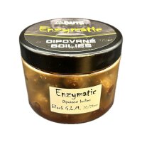 ABaits Dipped Boilies Enzymatic Black GLM 20/24mm 350g