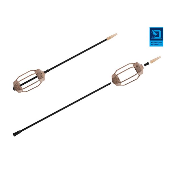 Delphin EazySIX Blei-Futterkorb mit Rohr 60g
