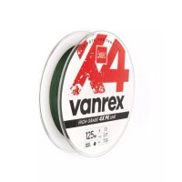 Lucky John Vanrex x4  Braid 125m Ø0,17mm 7,30kg