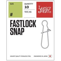 Lucky John Fastlock Snap Gr.000 4kg 10St.