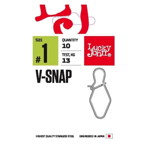 Lucky John V-Snap Gr.1 10kg 10St.