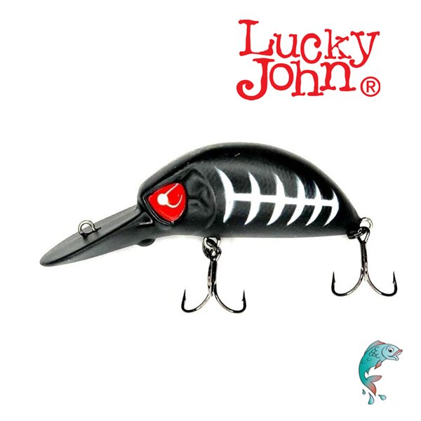 Lucky John HAIRA 44F Plus One 4,4cm 8g -1,0m