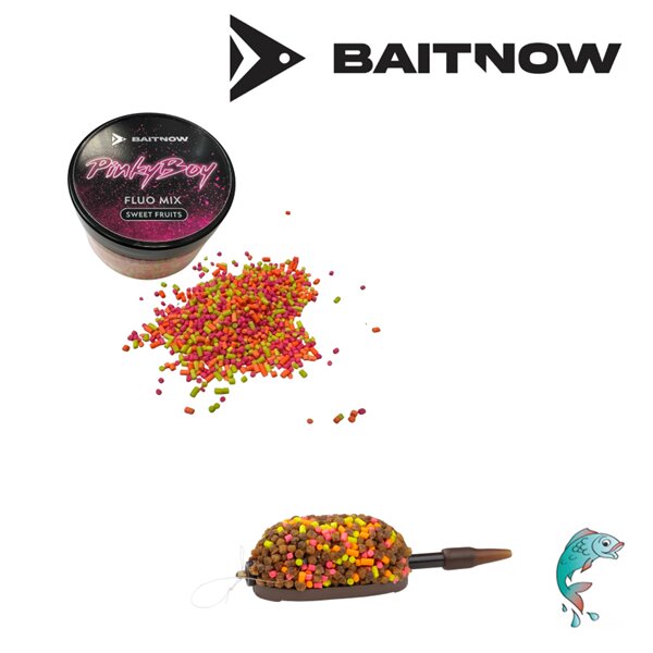 Bait Now Method Feeder Zusatz Fluo Mix Pinky Boy 150ml