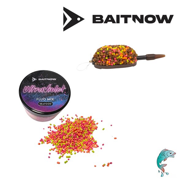 Bait Now Method Feeder Zusatz Fluo Mix Ultra Violet 150ml