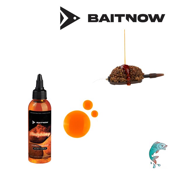 Bait Now Liquid Method Feeder Double Dose Freaky Shripm 100ml