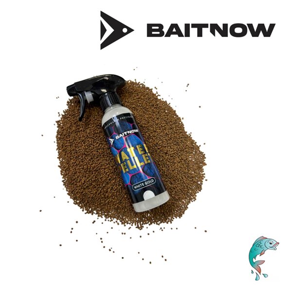 Bait Now Liquid Method Feeder Water Pellet White Gold 250ml