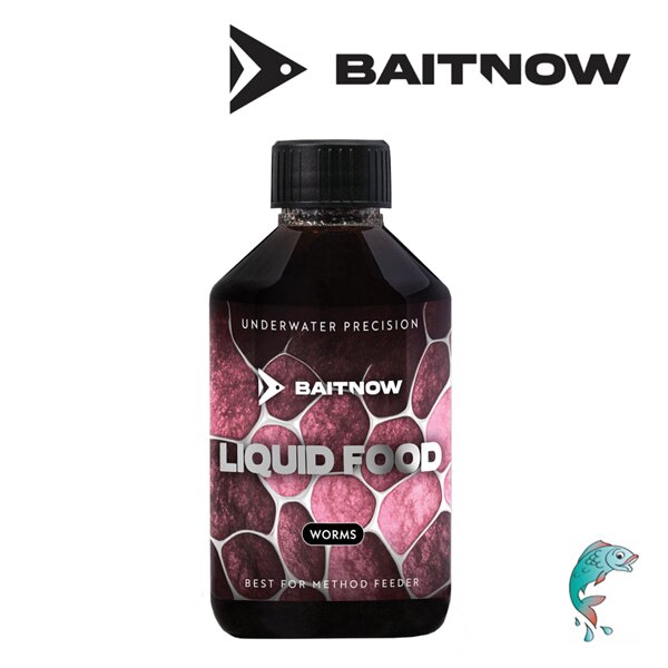Bait Now Liquid Food Wurm 250ml