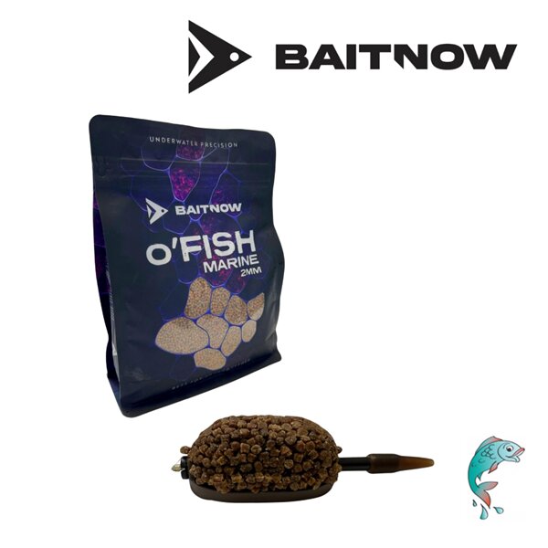 Bait Now Method Feeder Pellet OFish Marine 2mm 800g