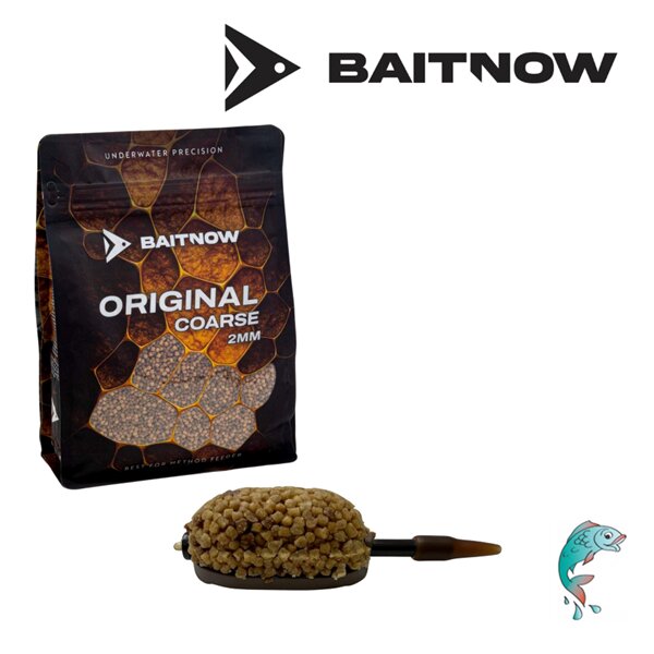 Bait Now Method Feeder Pellet Original Coarse 2mm 800g