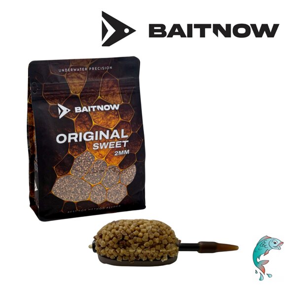 Bait Now Method Feeder Pellet Original Sweet 2mm 800g