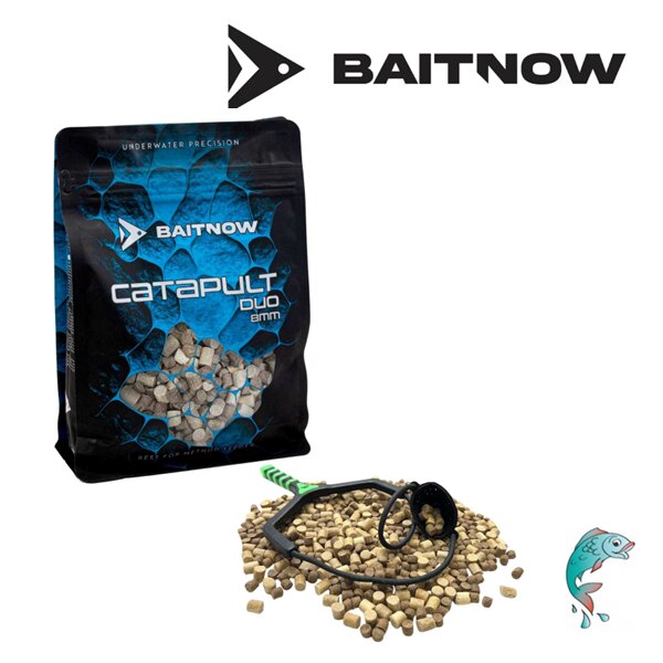 Bait Now Method Feeder Pellet Catapult Duo 8mm 800g