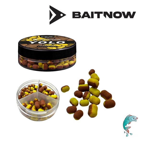 Bait Now Wafters Yolo Yellow & Bronze Coarse Corn 24g