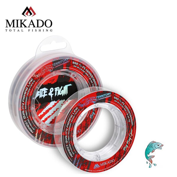 Mikado Fluorocarbon Cat Territory Ø0,50mm 16,30kg 20m