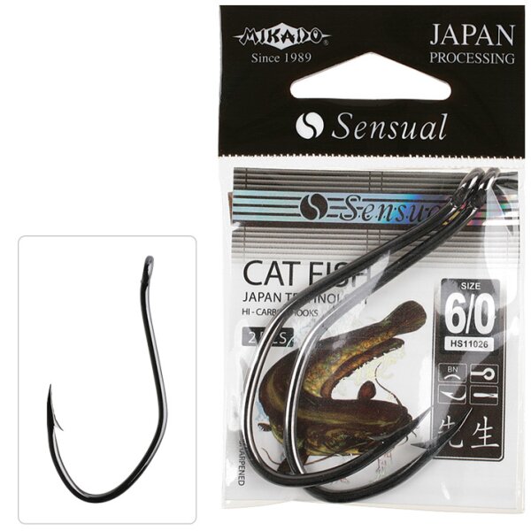 Mikado Sensual Cat Fish Hook Gr.2/0 2 St.