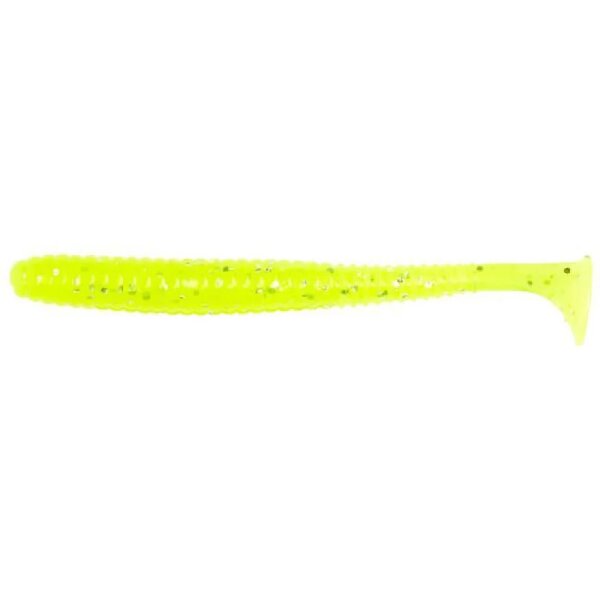 Lucky John S-Shad Tail Lime Chartreuse 7,1cm 7St.