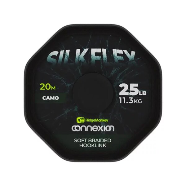 Ridge Monkey Connexion Silk Flex camo 11,3kg 20m
