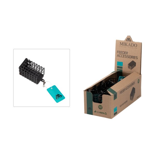 Mikdo Feeder Quadrat mit Boden 150g