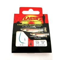 Paladin Forellenhaken blau 100cm Gr.4 9St.