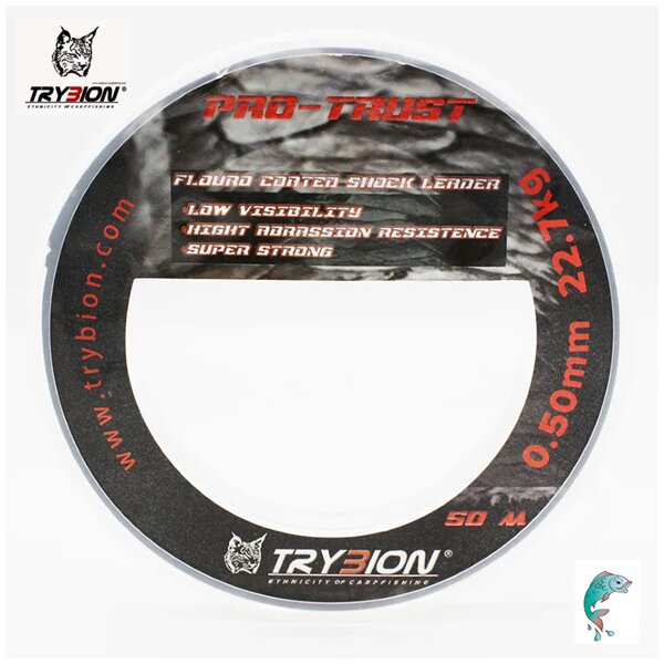 Trybion Shock Leader Flouro Coated 22,7kg 0.50mm 50m