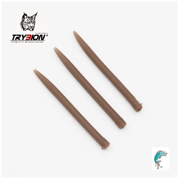 Trybion Anti Tangle Sleeve 10St. 50mm braun