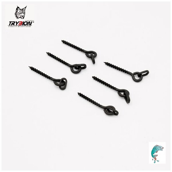 Trybion Bait Screw + Ring 8mm 10St.