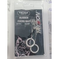 Trybion Rubber fixing Bait clear 20St.