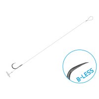 Delphin FLR Quickstop 8cm Ø0,22mm Gr.8 B-Less 6St.