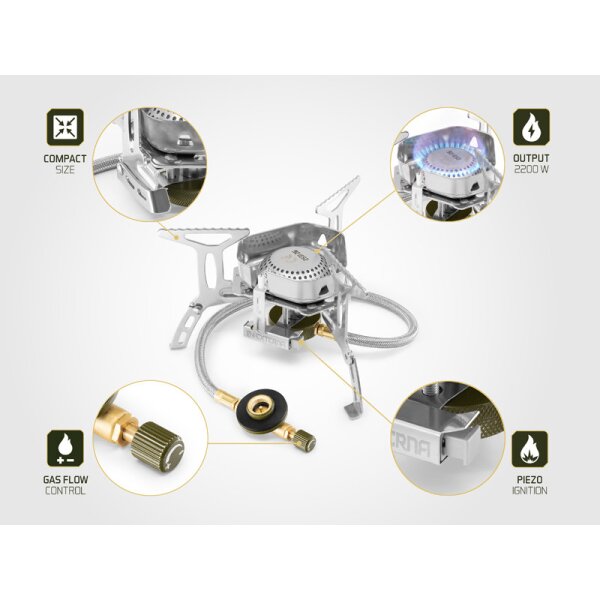 Delphin Gaskocher EXTERNA 2200W