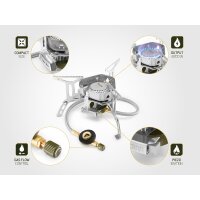 Delphin Gaskocher EXTERNA 2200W