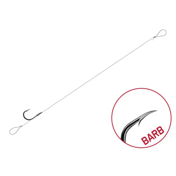 Delphin FLR Loop 12cm Ø0,22mm Gr.6 barbed
