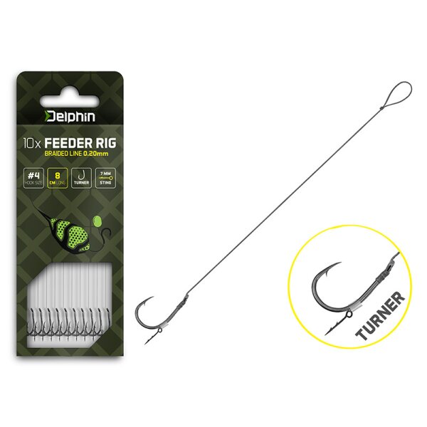 Delphin Braided Sting Turner 10St.