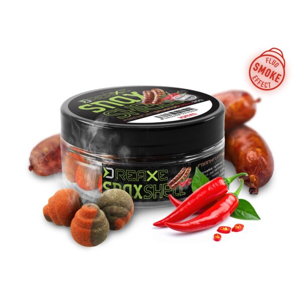 Delphin D SNAX Shell Wafters Frankfurter Wurst Chili 12mm 30g