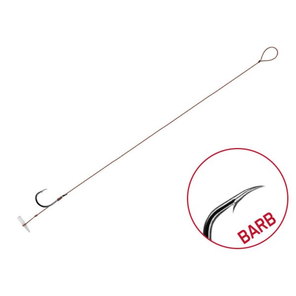 Delphin Proxi Quickstop 6St. 8cm Ø0,10mm Gr.8